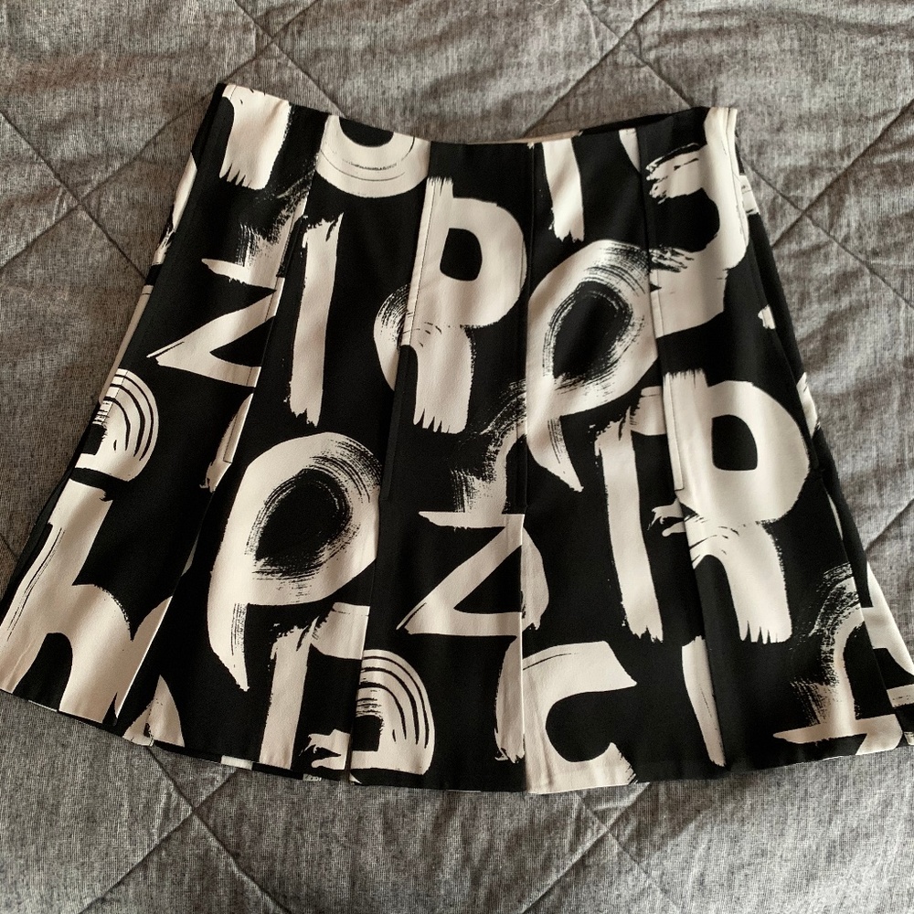 Proenza Schouler Letter Carwash Skirt